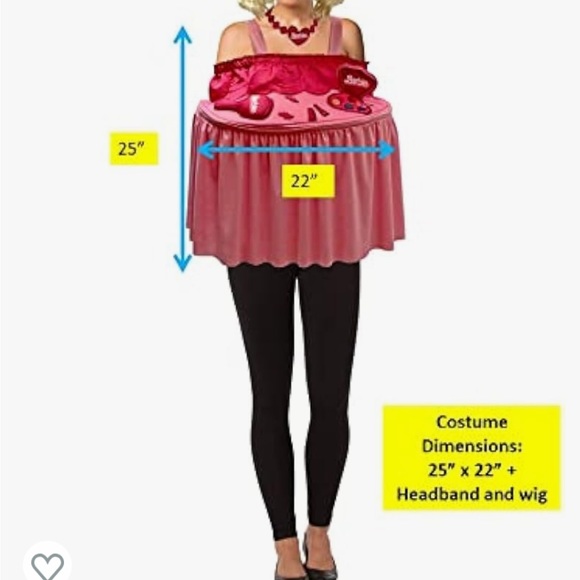 Barbie styling head adult sized costume. NIP - Picture 2 of 3